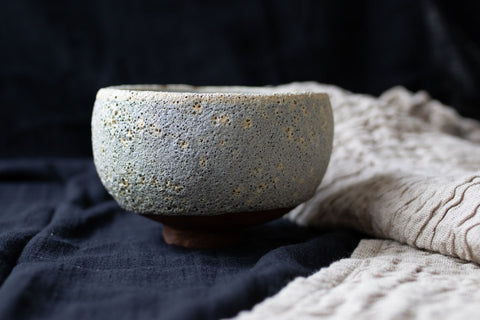 There are more than 1 million craters on the moon - footed bowl