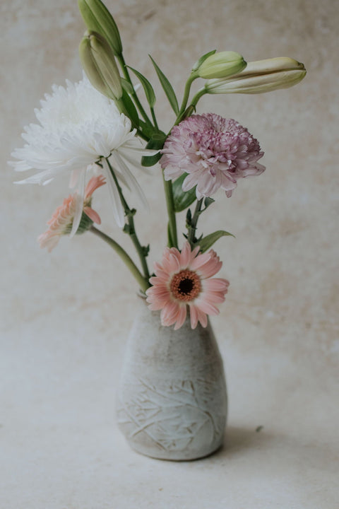 Eisblaue Rosmarin-Vase Nr.3
