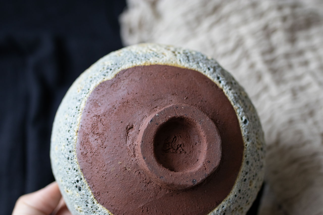 There are more than 1 million craters on the moon - footed bowl