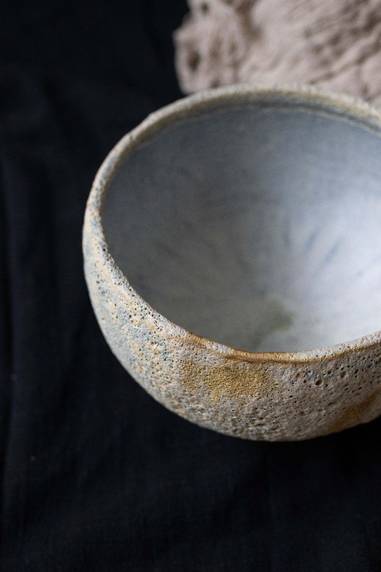 There are more than 1 million craters on the moon - footed bowl