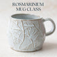 Rosmarinium mug class - learn to build a rounded mug with beautiful 3D texture