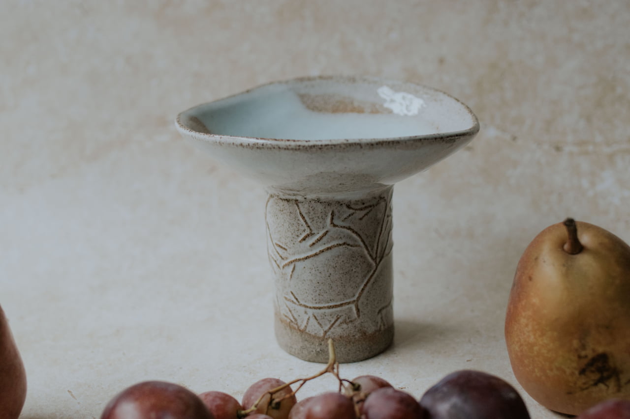 "Alzatina": footed bowl