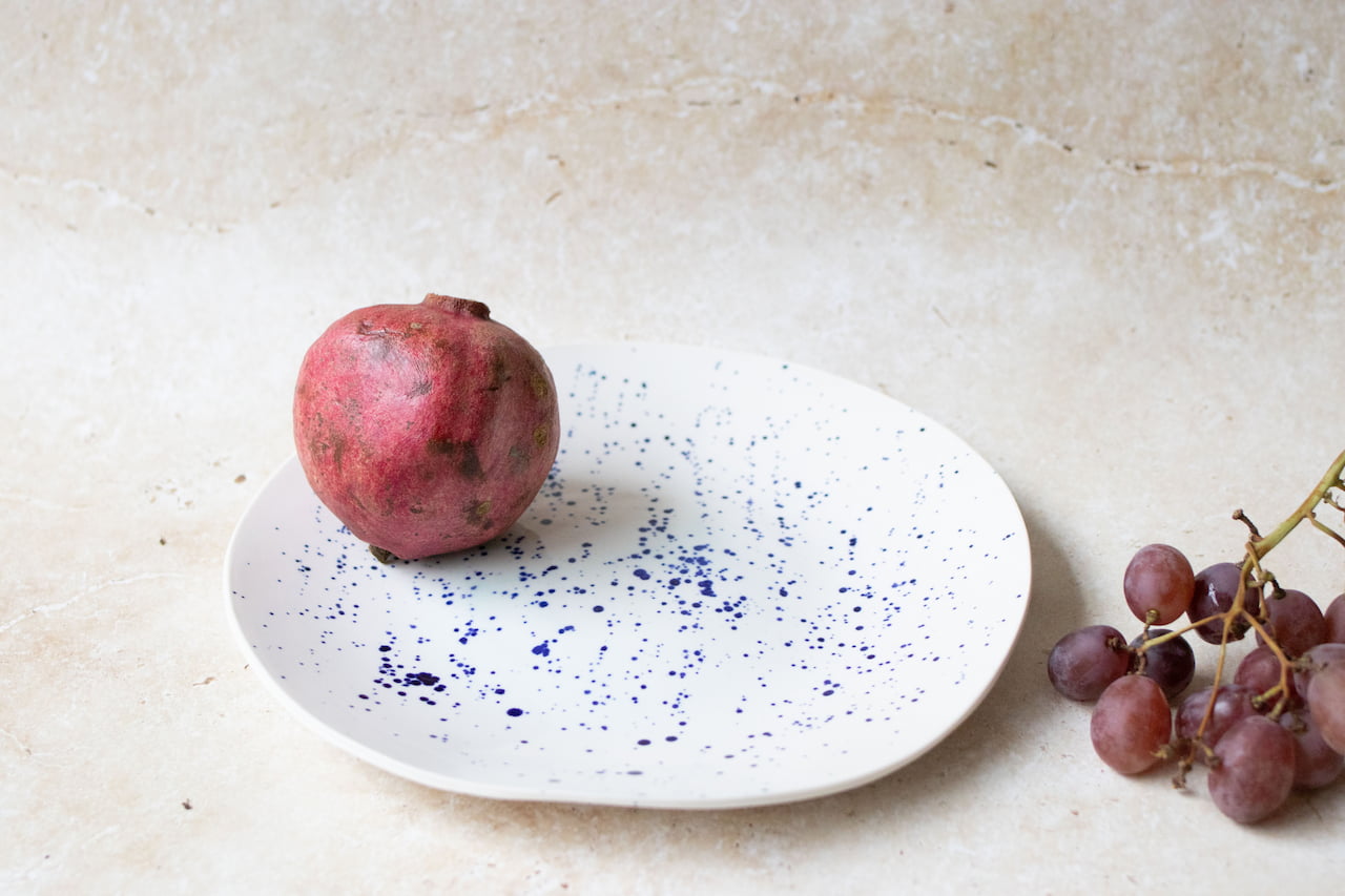 Porcelain serving platter - second