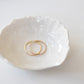 Erinna - porcelain hand-carved ring dish
