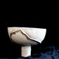 O'Keeffe - porcelain footed bowl