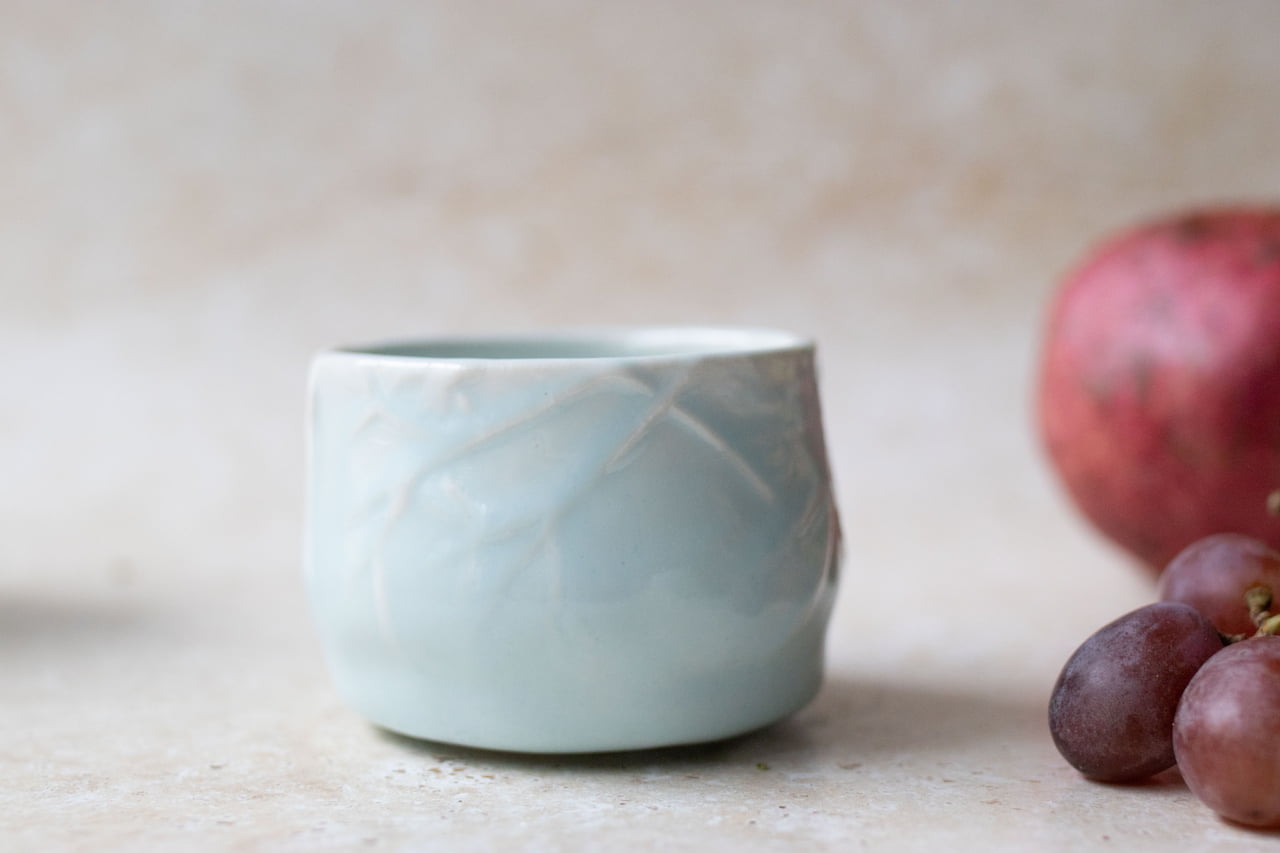 Rosmarinium-Teetasse aus Porzellan