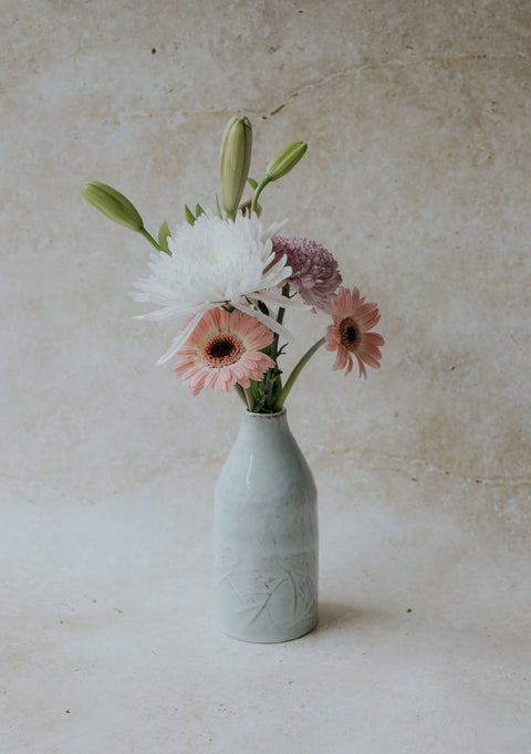 Eisblaue Rosmarium Vase Nr.2