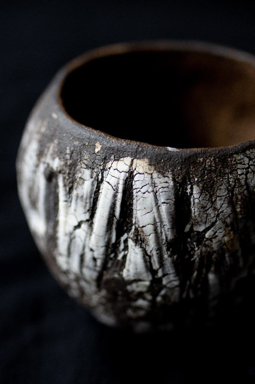 Black Clay Bark Cup