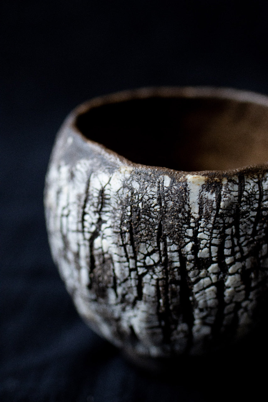 Black Clay Bark Cup