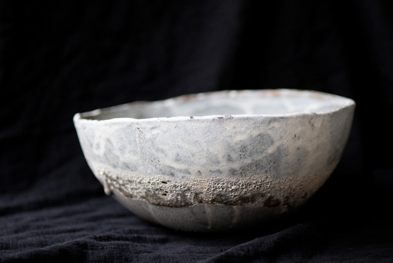 Big lava fruit or salad bowl