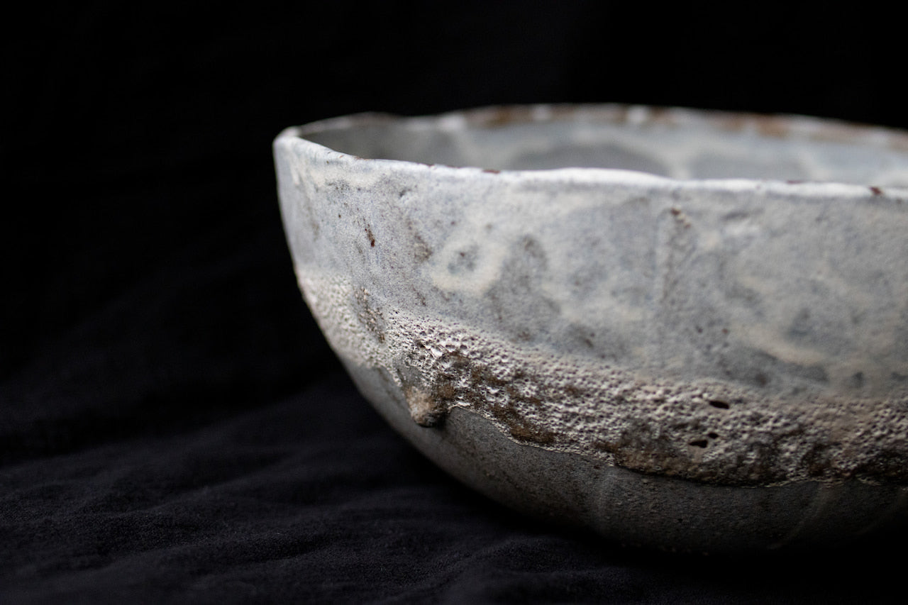 Big lava fruit or salad bowl