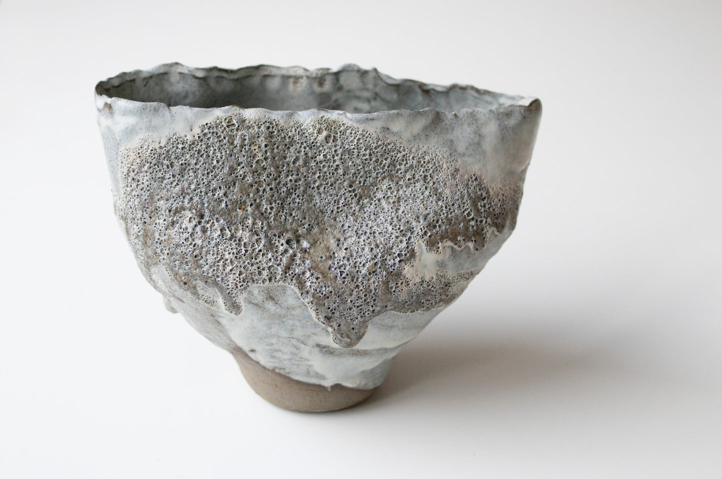 Moon landscape - Handbuilt vase