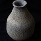 The sun shining on the lunar South Pole - Lava glaze vase