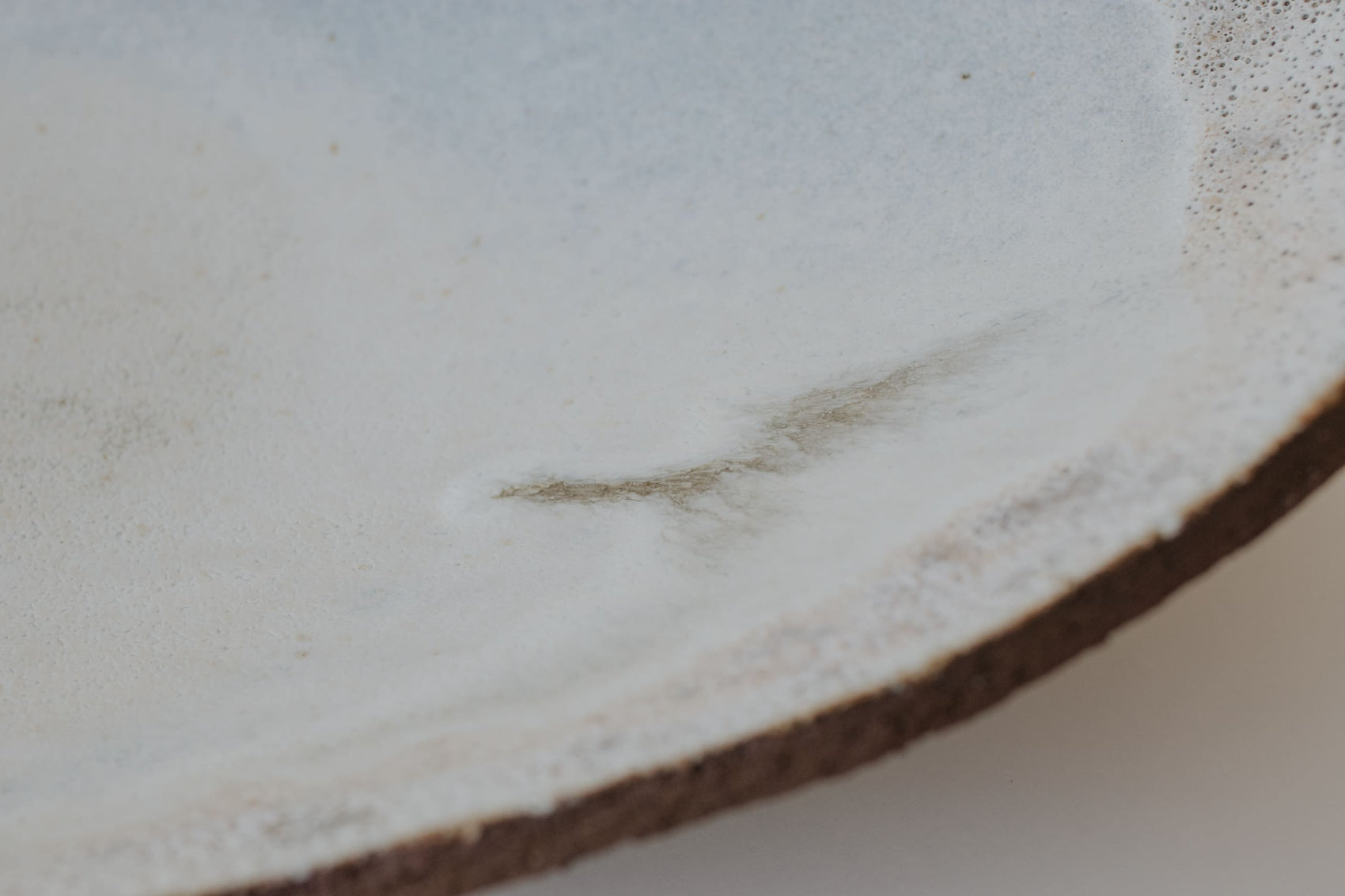 Snowfall serving plate (long/large)