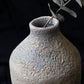 Moon's tilted orbit - Lava glaze vase