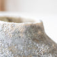 Porcelain vase with lava glazes