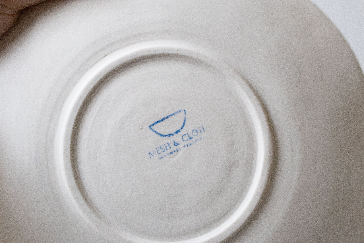 Porcelain serving platter