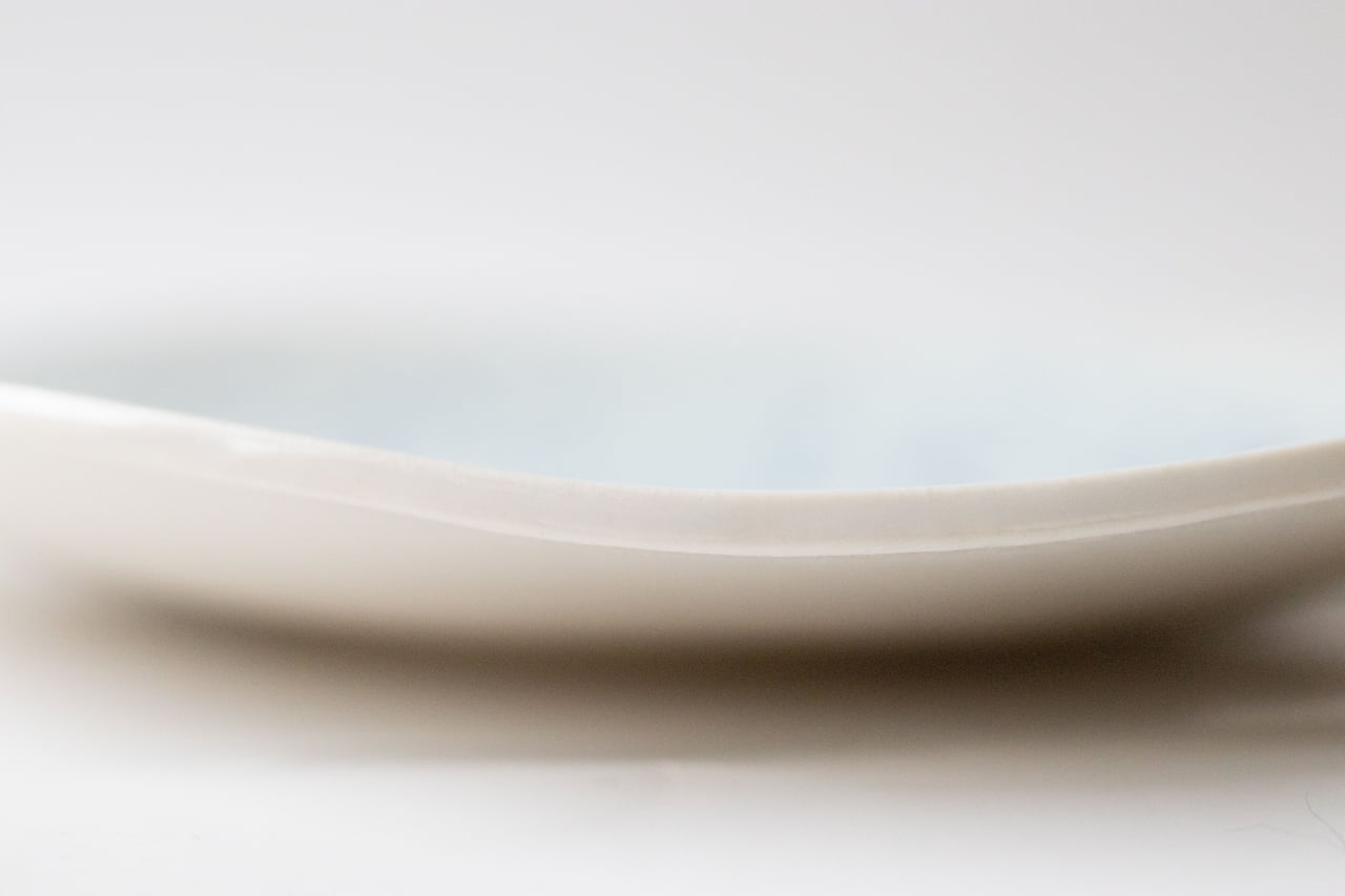 Porcelain serving platter