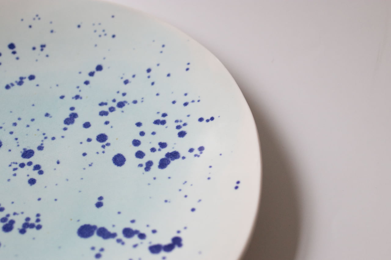 Porcelain serving platter